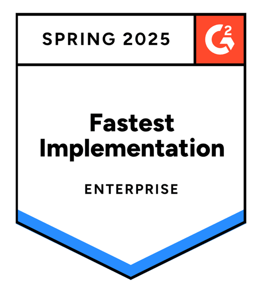 BADGE_G2-spring-2025-huddle-cloud-content-collaboration-fastest-implementation-enterprise-GoLiveTime_mar25