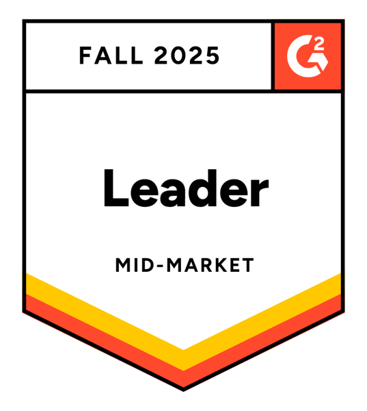 BADGE-G2_Q4-fall-2025-ideagen-quality-management_QualityManagement(QMS)_Leader_Mid-Market_Leader_sep25